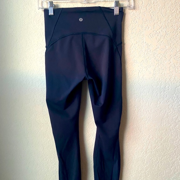 lululemon athletica Pants - Lululemon 7/8 Legging Navy